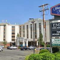 <p>The incident happened at the Hampton Inn in Norwood</p>