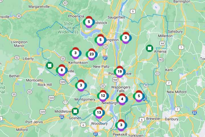 Power Outages: Winds Knock Down Wires, Transformers, Trees In Region