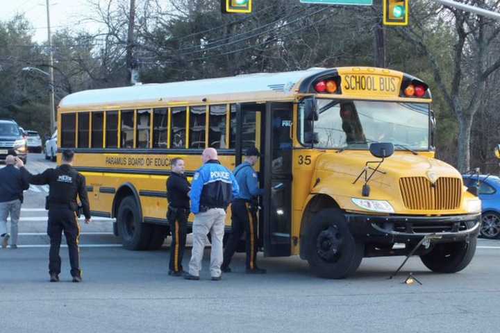 Paramus School Bus Crash Caused By SUV Driver Who Ran Red Light: Police (UPDATE)