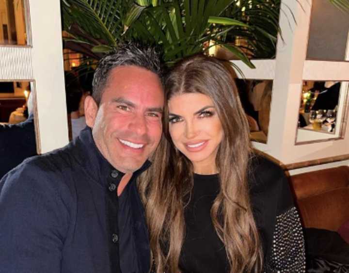 Louie Ruelas and Teresa Giudice.