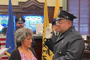 Hasbrouck Heights Resident Sworn In As Hoboken Police Officer