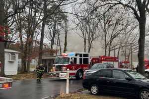 Fire Destroys Home At Toms River Trailer Park