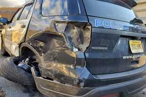 Police Car Totaled By Distracted Driver: South Brunswick PD