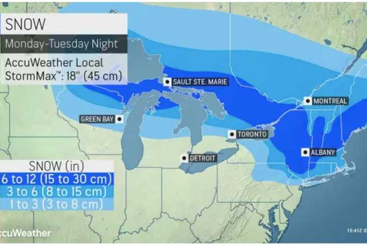 Up To 6 Inches Of Snow Possible In Northeastern PA (LATEST FORECAST)