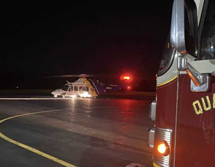 NJSP medevac at the scene.