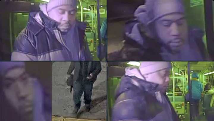 Seen him? A suspect in a New Jersey Transit bus stabbing in December.