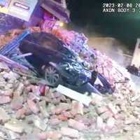 <p>Body-cam footage of the crash</p>