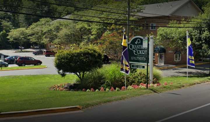 The suspect was arrested after reportedly assaulting the woman at Quantico Court Apartments.