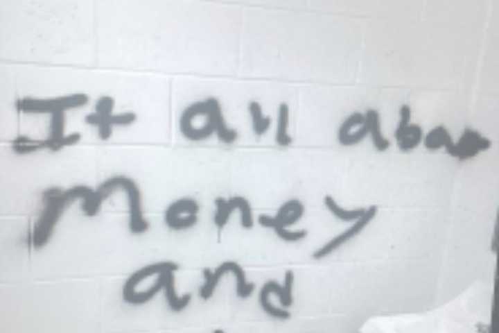 Misspelled Message On Stafford Middle School Bathroom Wall Misses Mark, Sheriff Muses