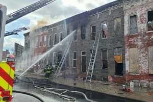 Man Allegedly Jumps Out Window Of Flaming Baltimore Rowhome