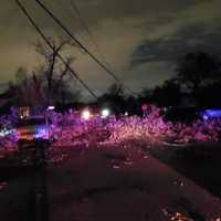 <p>Downed wires in Cinnaminson</p>