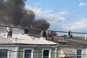 Baltimore Rowhomes Go Up In Flames As Firetrucks Away On Medical Call