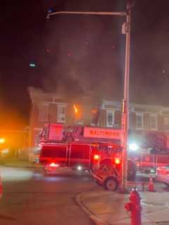 Two Rescued From Midnight Baltimore Rowhome Fire