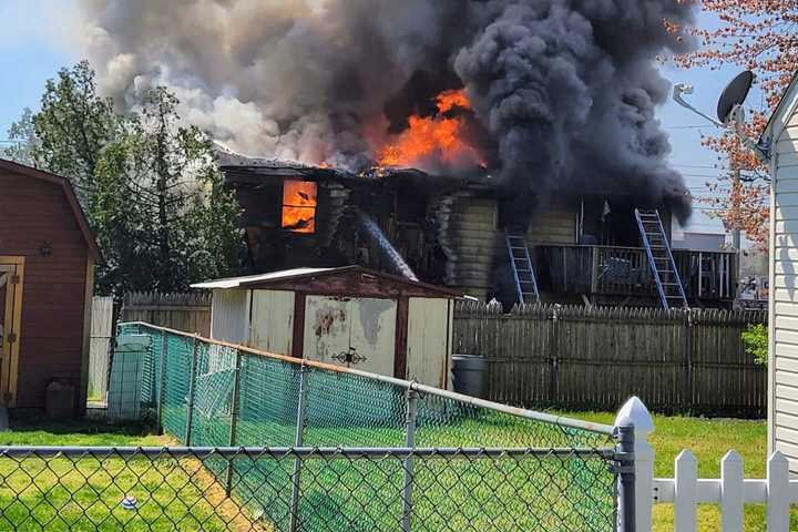 Fire Destroys Home, Displaces Residents In Camden County