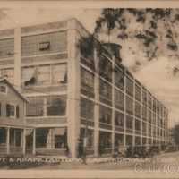 <p>This photo was taken when the building was first constructed and used for manufacturing hats.</p>