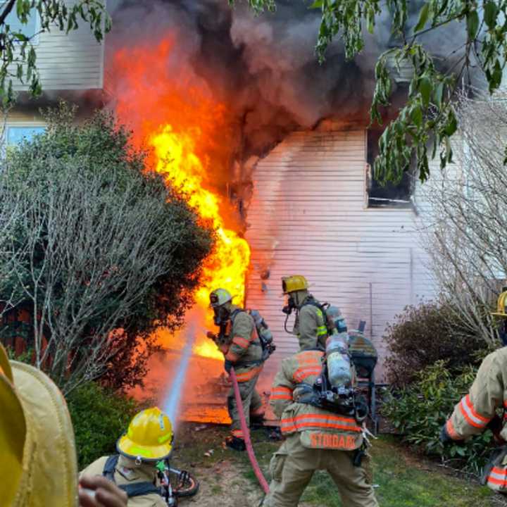 The fire was caused by a scooter that was left charging