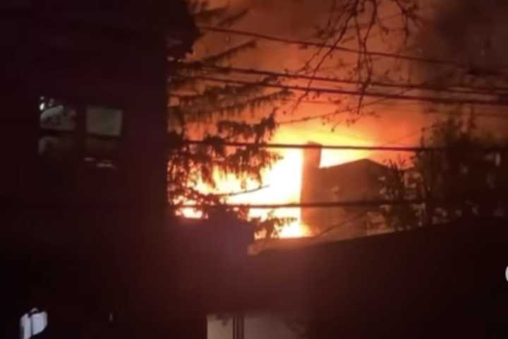 Two Massive Fires, One Night: Firefighters Descend On Pair Of Hudson County Blazes