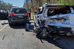 NJ Troopers Struck In Crash Released From Hospital