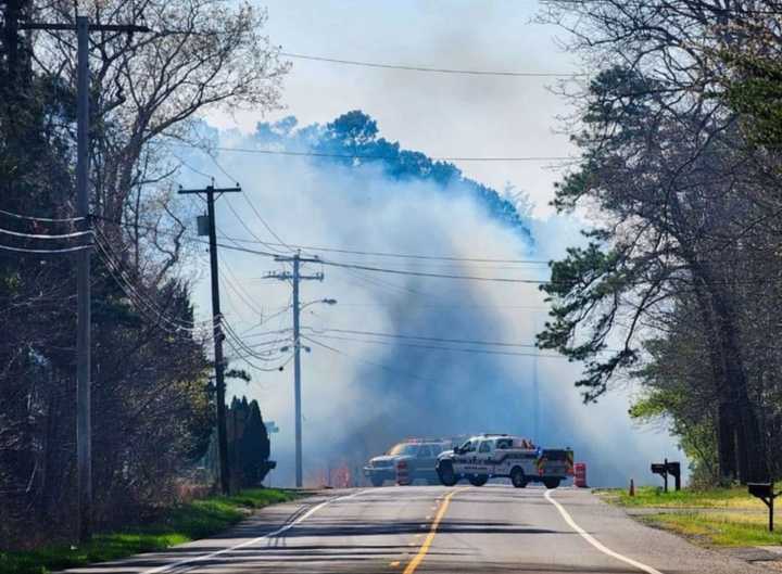 River Road wildfire