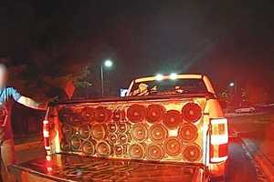 Truck's 50+ Blaring Speakers Rattle Jersey Shore Town