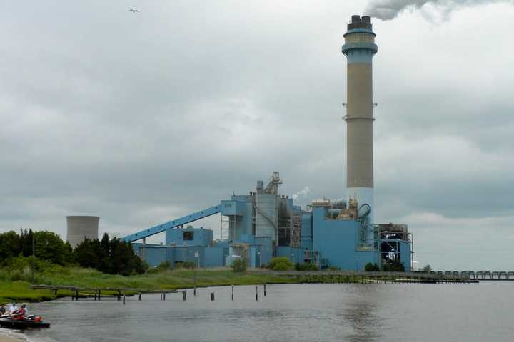 Power Plant Implodes In Cape May County