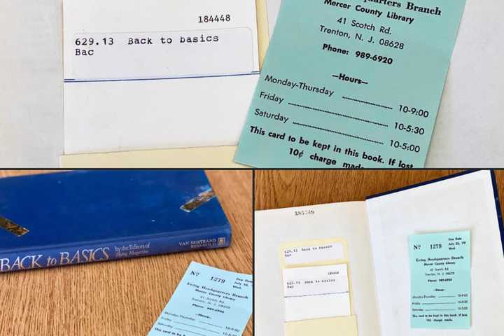 After 44 Years, Book Is Returned To Mercer County Library