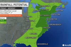 Weekend Storms To Slam East Coast With Heavy Rain, 50 MPH Winds