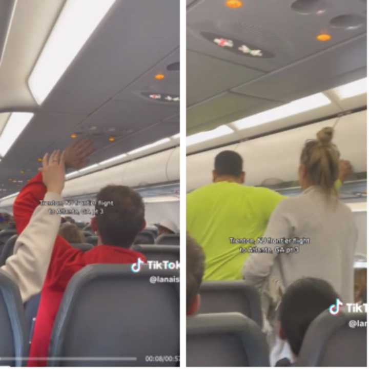 Passengers voted to have a woman kicked off of a flight out of New Jersey in a series of viral TikTok videos.