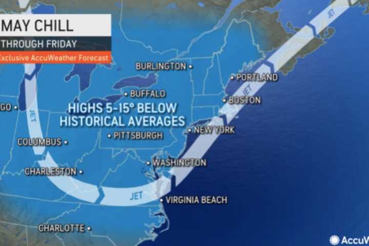 'May Chill' Will Be Followed By By Drizzly Memorial Day Weekend Across DC Area, Forecasters Say