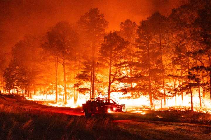 Garden State Parkway Reopens As 5,000-Acre Wildfire Continues Burning