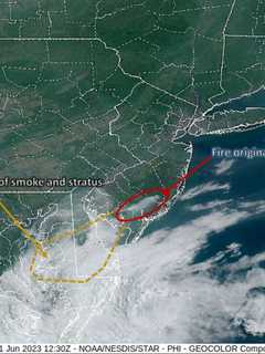 Air Quality Alert For South Jersey, Pennsylvania Fueled By Wildfire