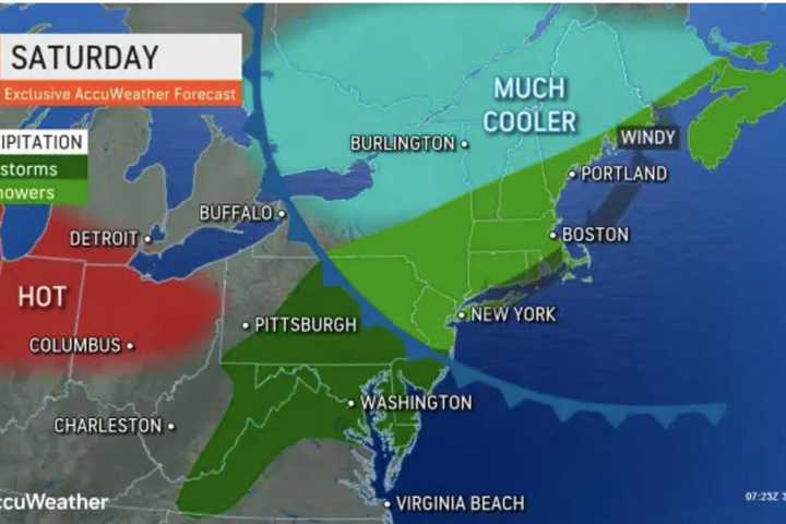 Rounds Of Storms Bring Big Shift In Temperatures, Cool, Comfortable Weekend