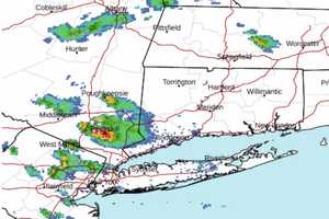 Line Of Thunderstorms, Some Severe, Sweeping Through Region