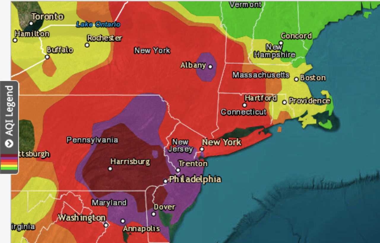 Unhealthy Air: Here's How To Check Conditions In Your Area Caused By ...