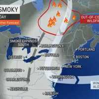 <p>Canadian wildfire smoke expends south Thursday and Friday.</p>