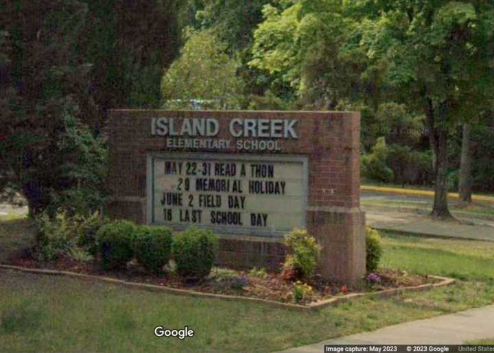 Island Creek Elementary School.