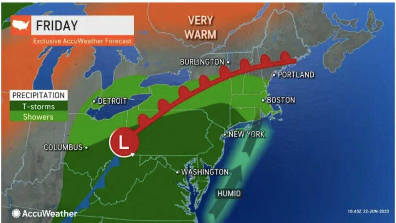 Weekend Washout? Rounds Of Storms Taking Aim On Region: Here's Timing ...