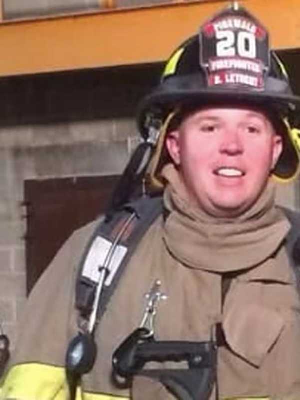 NJ Firefighter Brian Letrent Dies Suddenly, 34