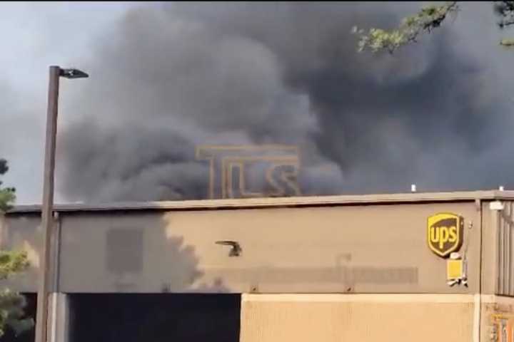 Fire Erupts At Lakewood UPS Facility