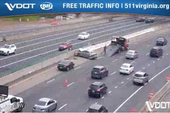 Beltway Crash Slows Traffic In Fairfax County