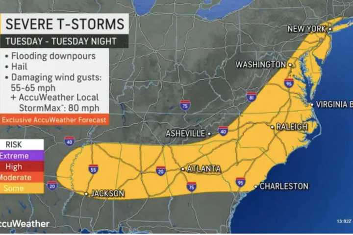 July 4th Forecast: Lightning Strikes Greatest Danger In Storms Targeting East Coast