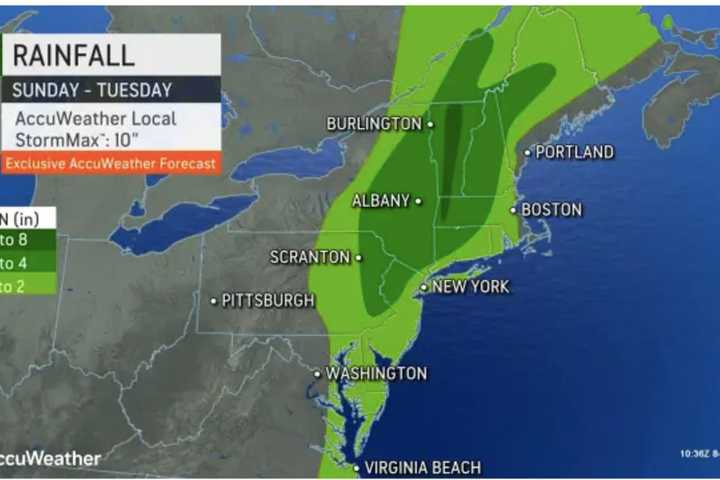 Here's How Much Rain To Expect From Potent Storm With Drenching Downpours, Possible Flooding