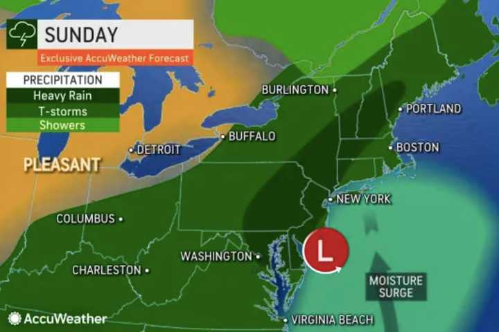 FLOOD WATCH: Here's How Much Rain Could Fall In NJ, PA