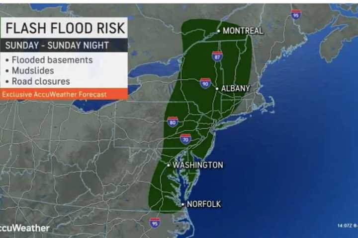 Potential Rainfall Rates Of 1 To 2 Inches Per Hour Could Result In Flash Flooding, Hochul Warns