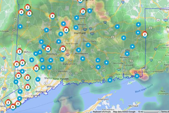 Severe Storms Knock Out Power In CT: These Towns Most Affected