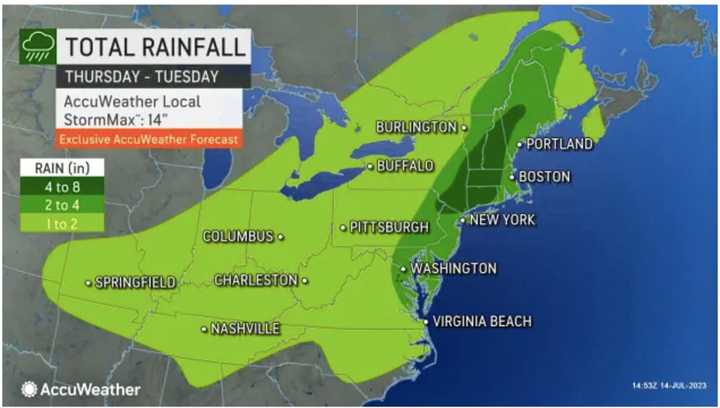 Flood Threat: Here Are Rainfall Projections For Storm System With ...