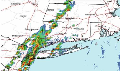 Line Of Severe Storms With Drenching Downpours, Damaging Wind Gusts ...