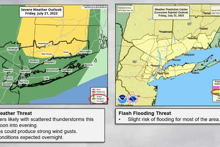 Severe Thunderstorm Watch In Effect For Dutchess