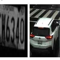 <p>Detectives seek assistance in locating a vehicle of interest, a white Nissan SUV last seen bearing Maryland tags 5EW6340.</p>