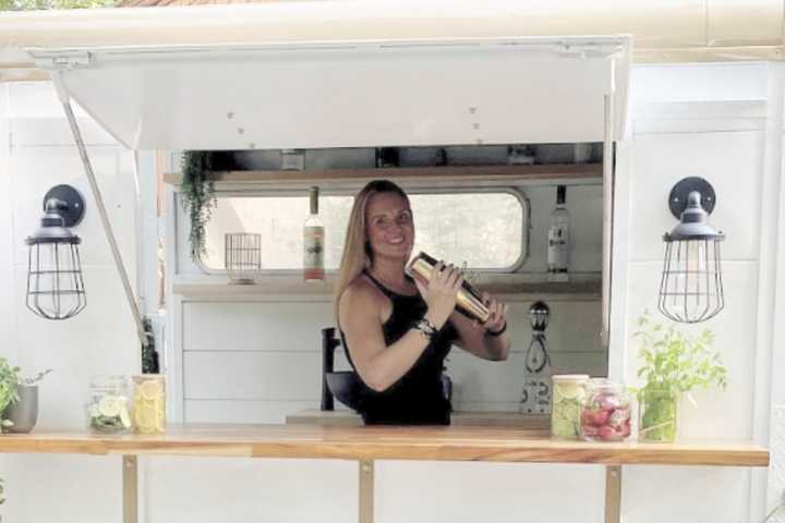 Giddy Up! Morris County Bartender Transforms Vintage Horse Trailer Into Mobile Bar